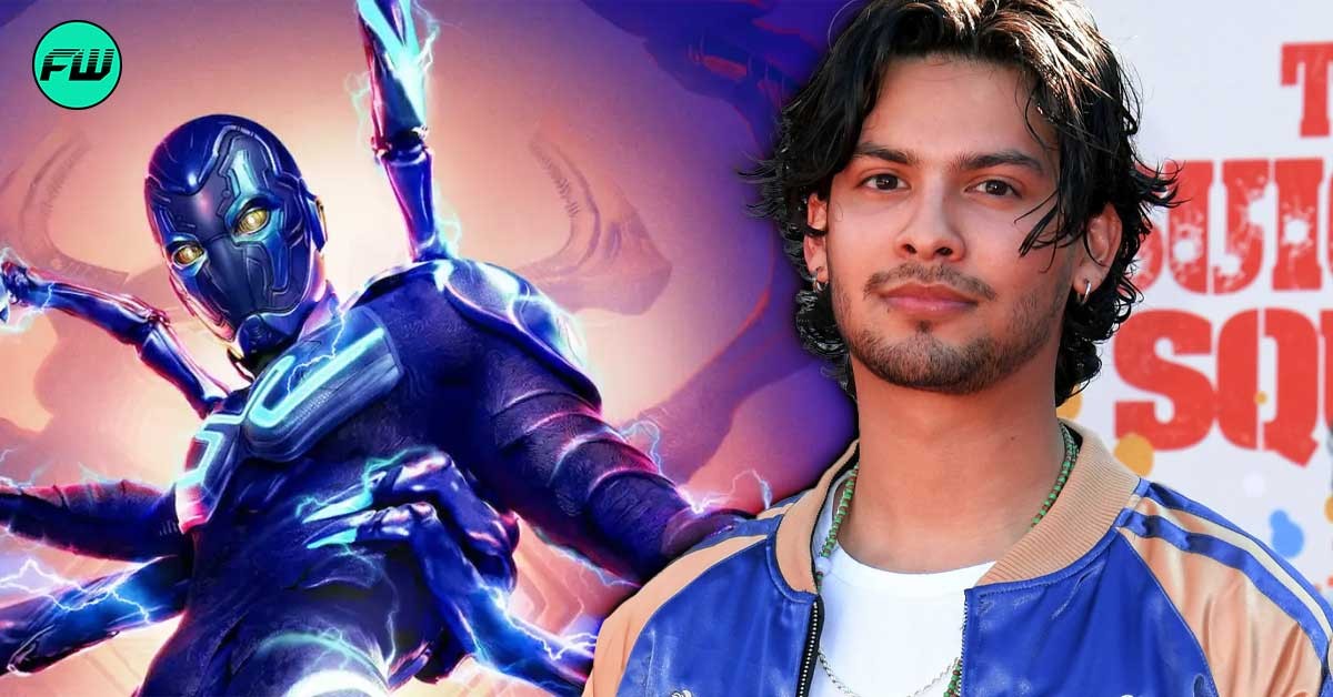 'Blue Beetle' Xolo Maridueña Struggles to Hold Back Tears After He Becomes the First Latino DC Superhero in a Wholesome Viral Video