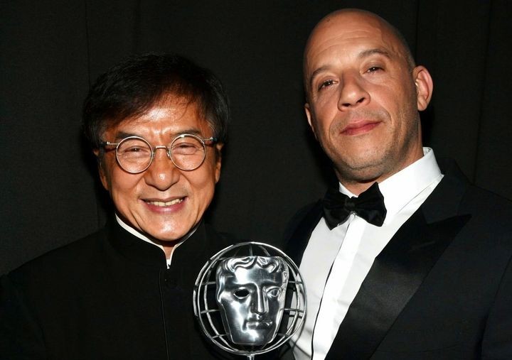 Jackie Chan with Vin Diesel