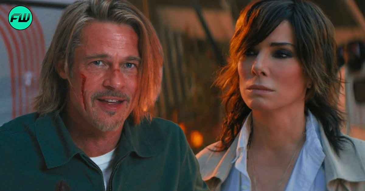 Brad Pitt Pitched a Genius Movie Idea With 'Bullet Train' Co-Star Sandra Bullock That Unfortunately Never Got Made Despite Their Massive Star Power