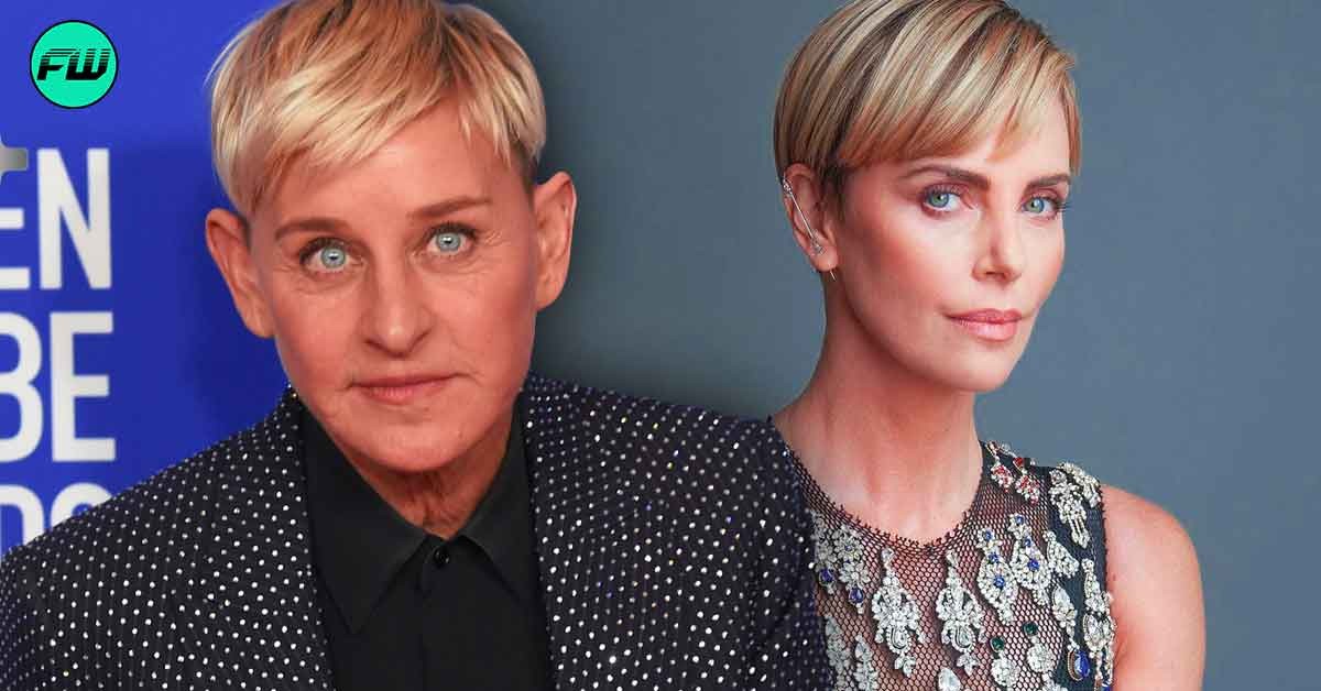 He Literally Is My Brother Ellen Degeneres Forced Charlize Theron To Consider Dating 100m 