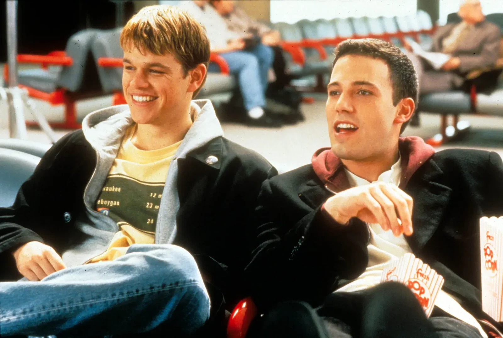 Matt Damon and Ben Affleck in their early days at Hollywood