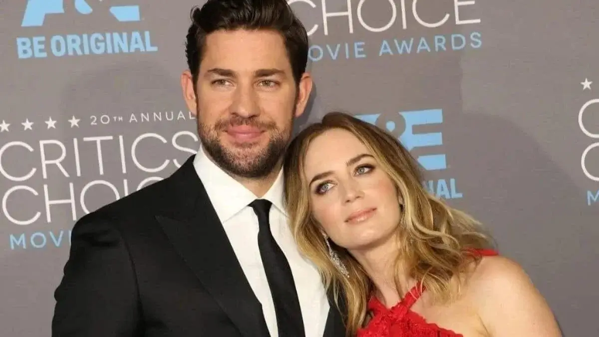 Emily Blunt and John Krasinski