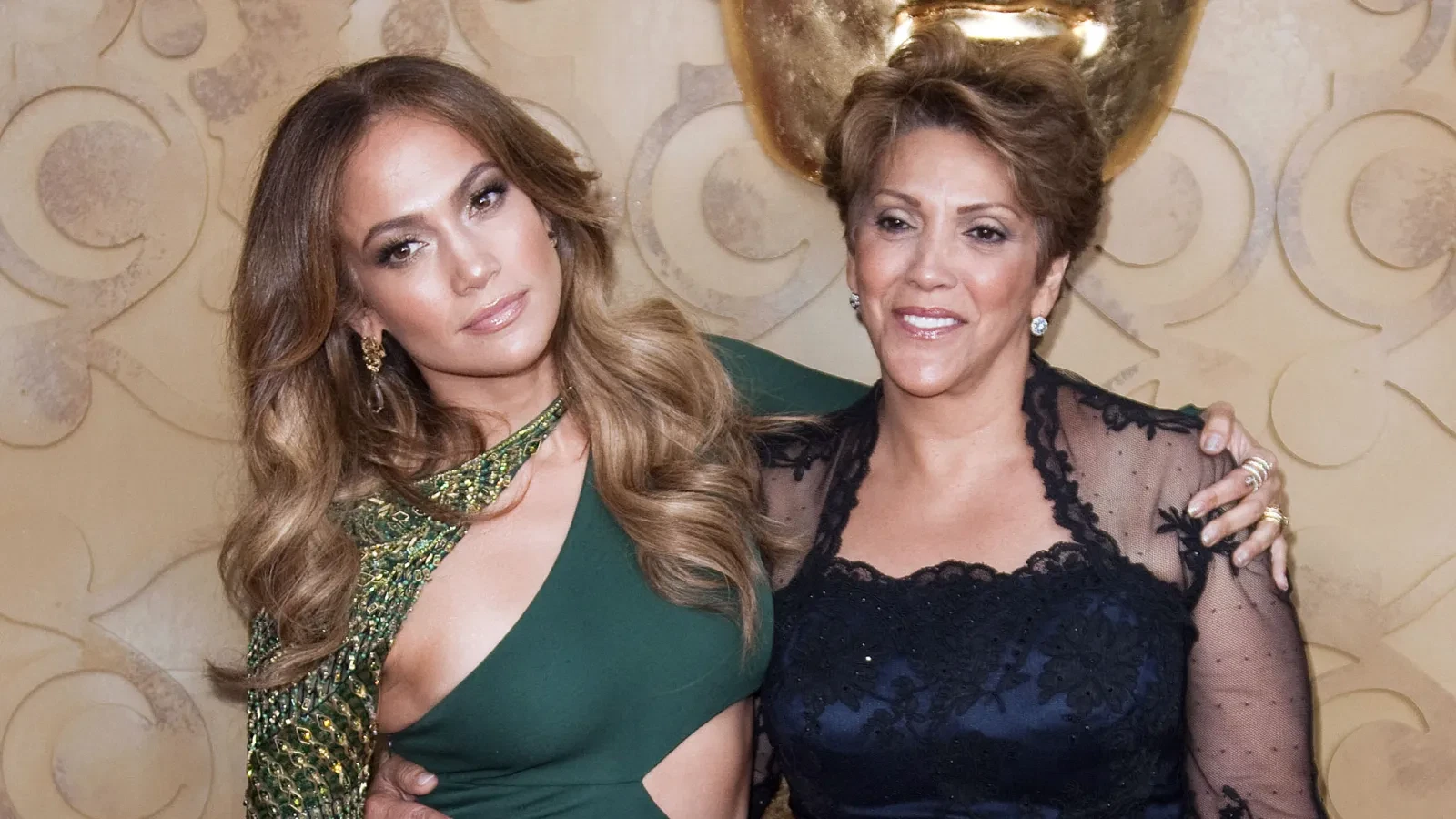 Jennifer Lopez and Her Mother