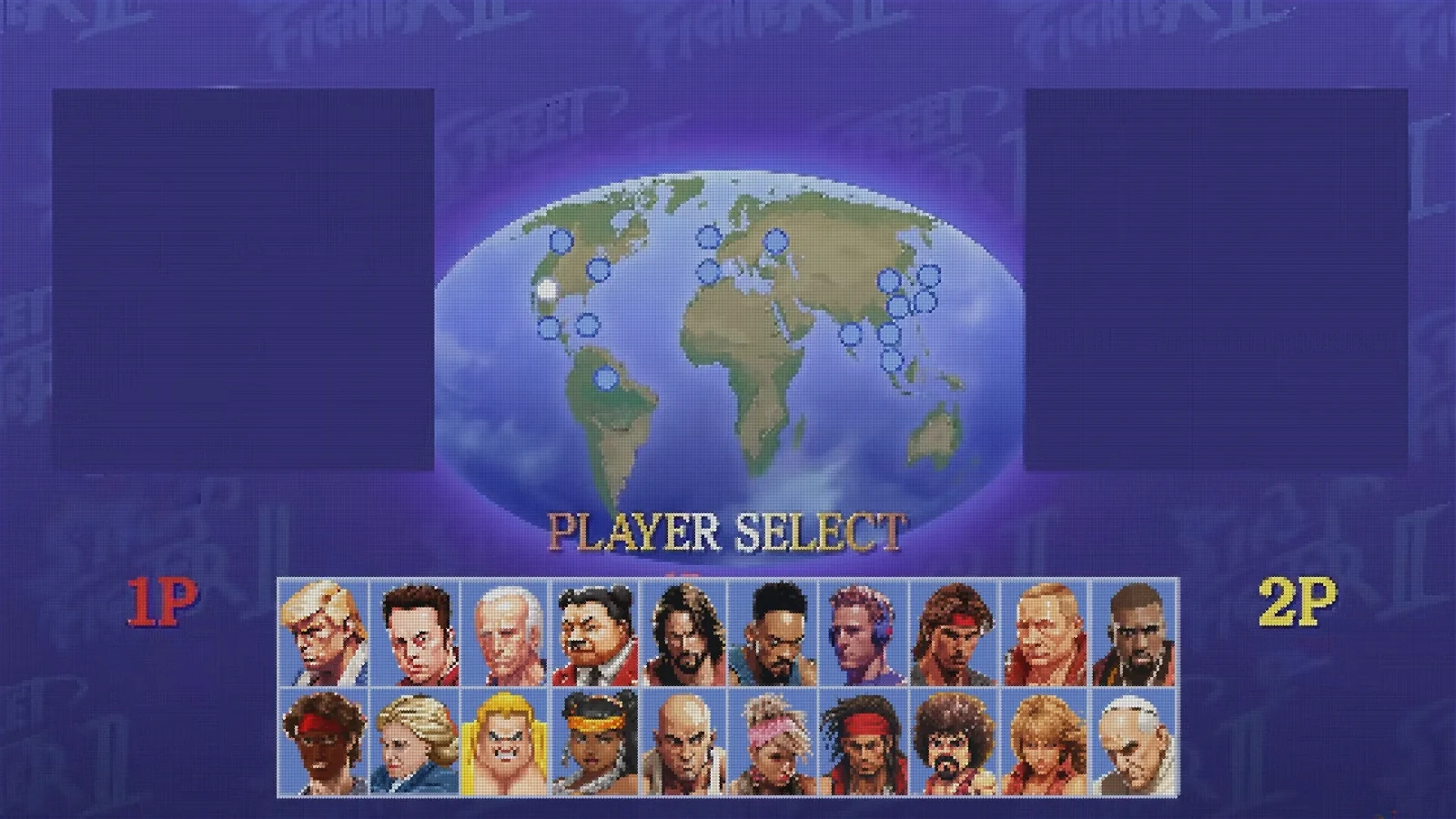 Celebrity Street Fighter Character Roster Features 20 Celebrities