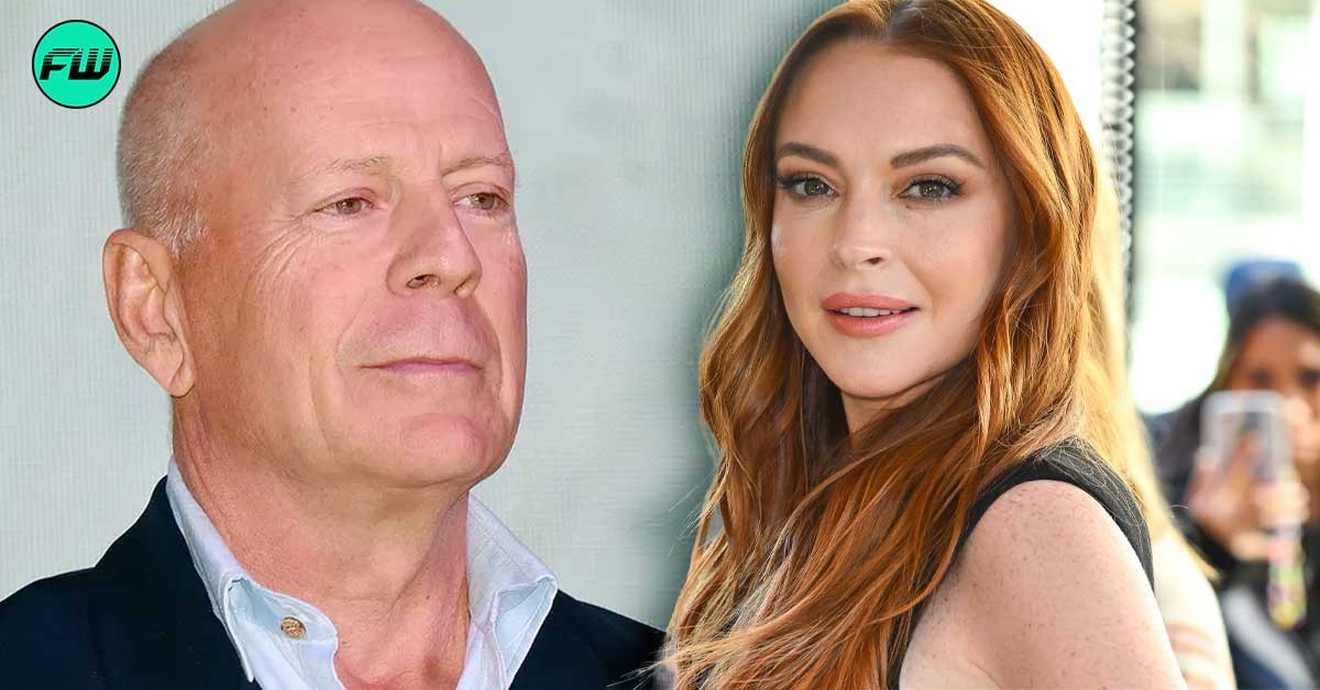 Lindsay Lohan, Who's 31 Years Younger Than $250M Rich Bruce Willis, Broke Silence on Relationship Rumors: "She is not interested"