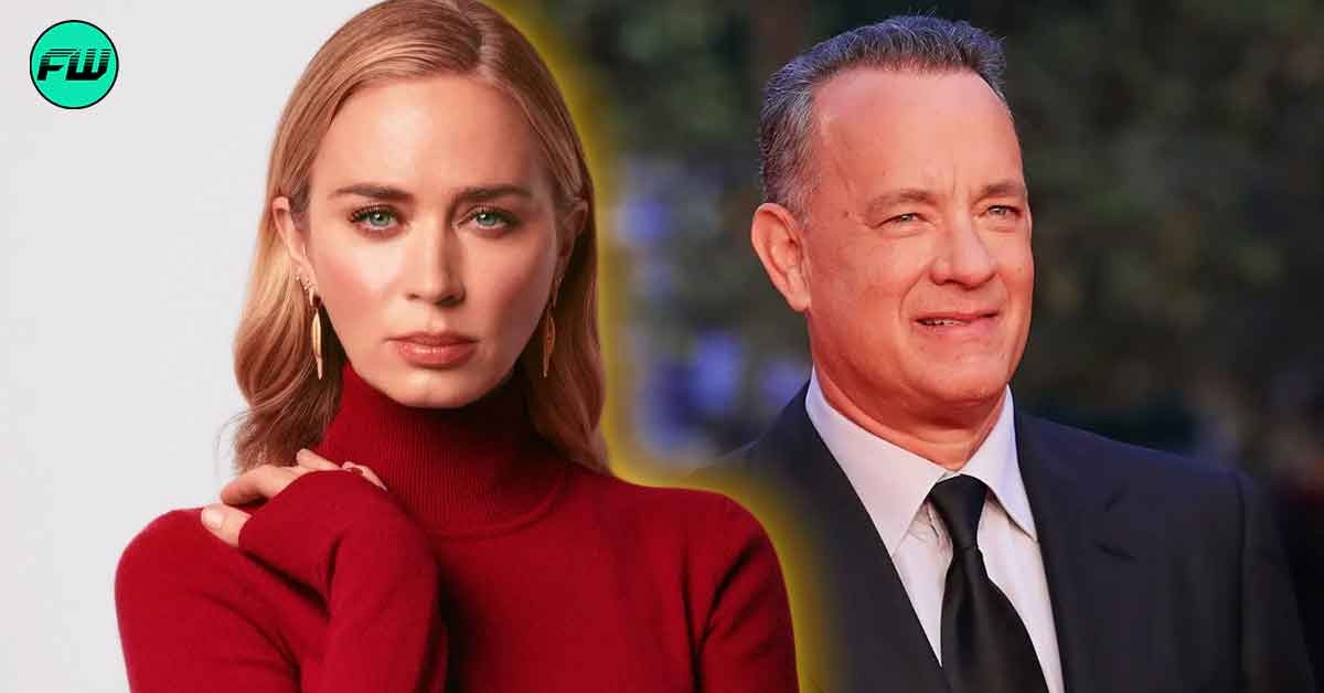 Emily Blunt Freaked Out Before Extremely Uncomfortable S*x Scene With 67-Year-Old Tom Hanks