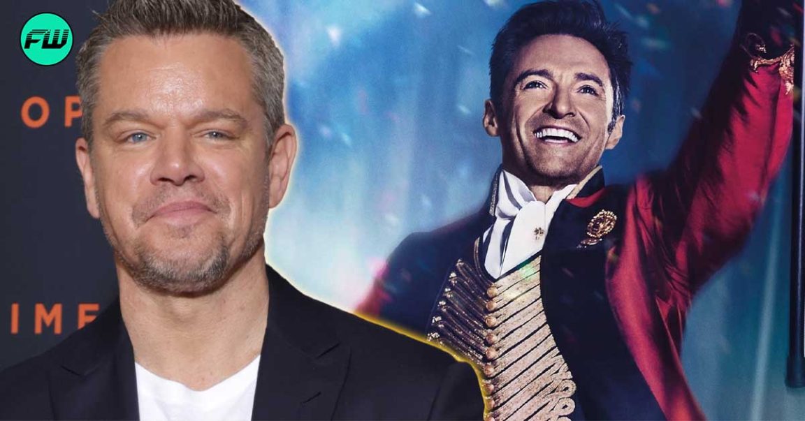 "Me giving Matt Damon a lap dance" Hugh Jackman Started Grinding His