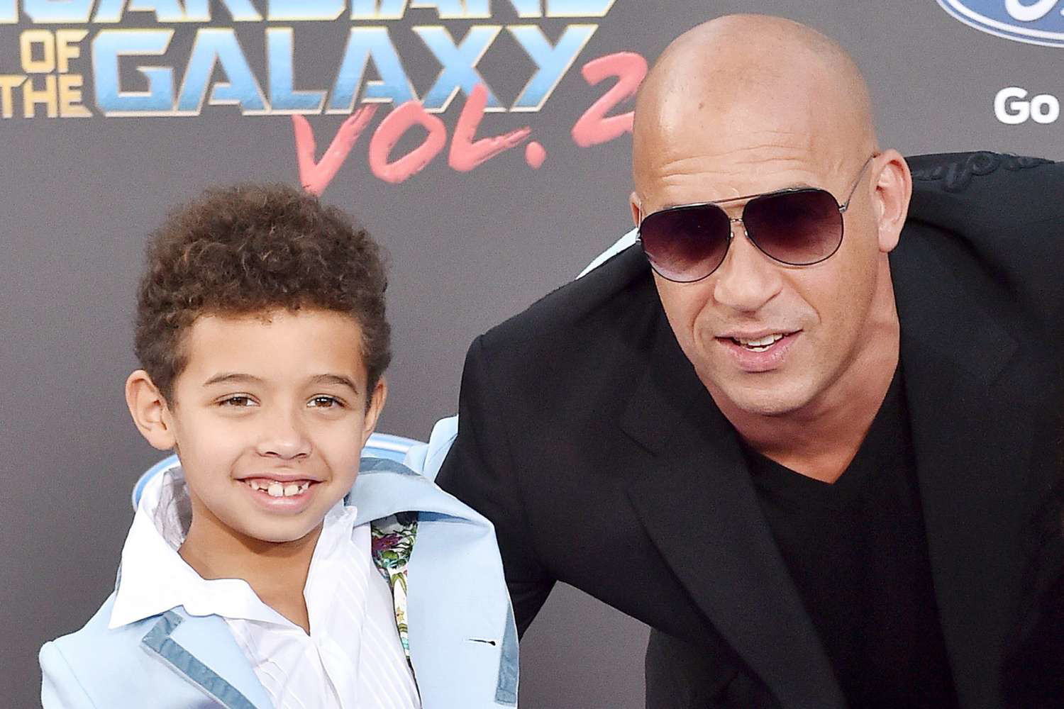 Vin Diesel with son, Vincent Sinclair