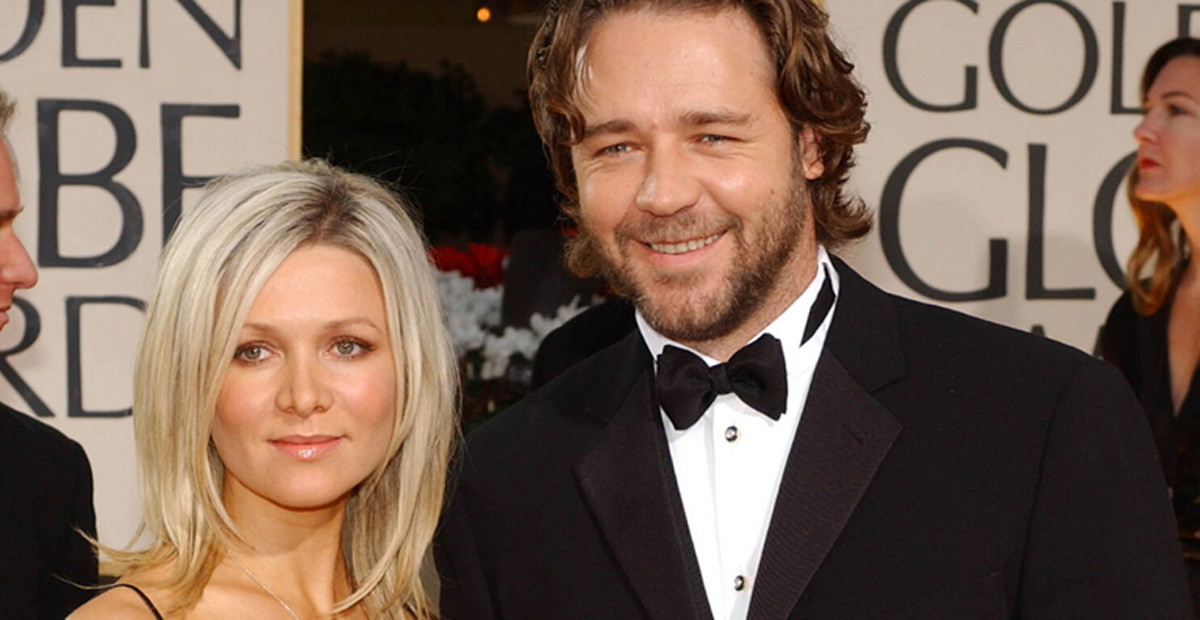 Danielle Spence and Russell Crowe