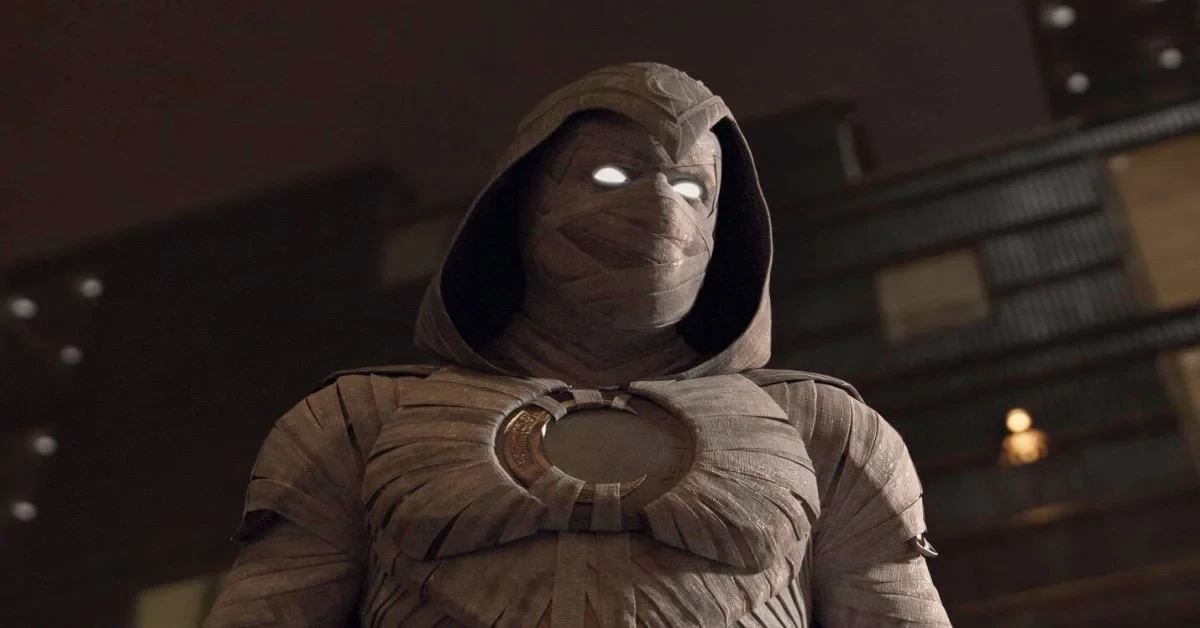 Oscar Isaac in and as Moon Knight