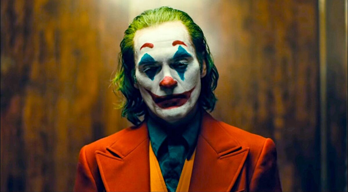 Joaquin Phoenix in and as Joker