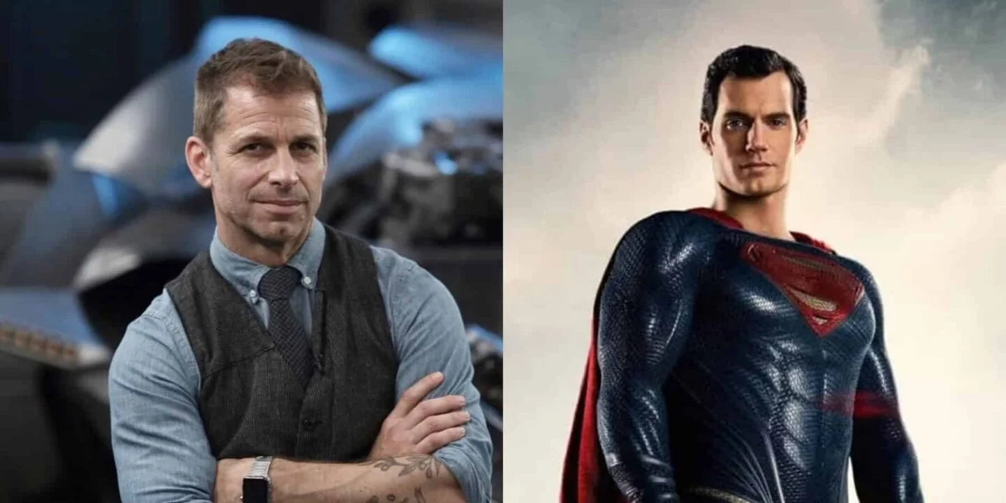 Zack Snyder and Henry Cavill