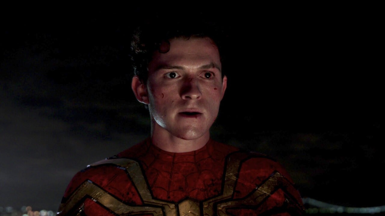 Tom Holland in a still from Spider-Man: No Way Home (2021)