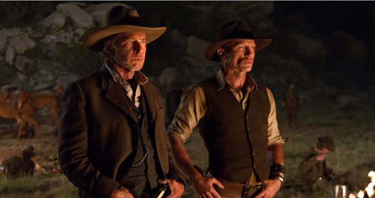Harrison Ford and Daniel Craig in Cowboy & Aliens