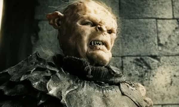 Peter Jackson modeled an Orc mask to resemble Harvey Weinstein
