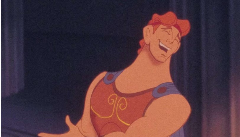 In a Still from Disney's Hercules (1997 film)