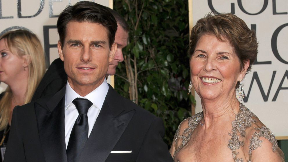 Tom Cruise with his mother, Mary Lee South