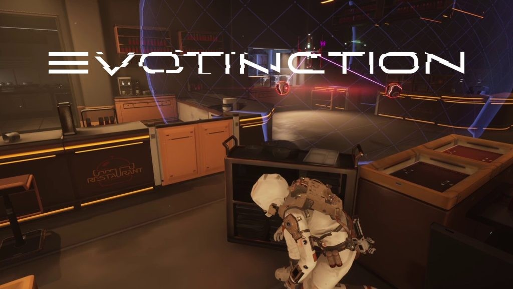 It doesn't matter what font it is stylised in, Evotinction is a very dumb title.