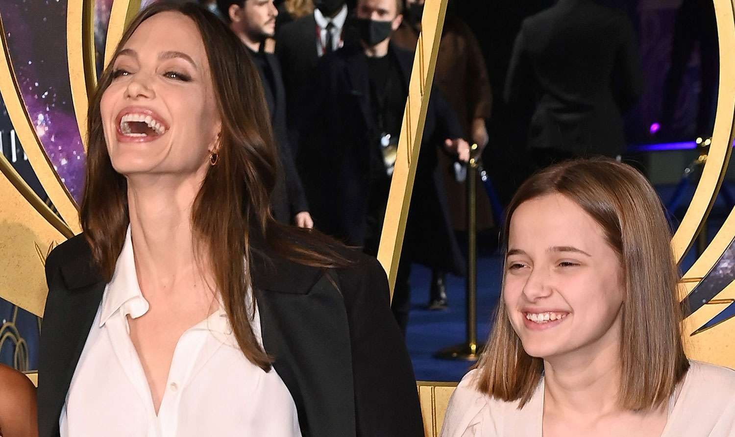 Angelina Jolie with her daughter Vivienne Jolie-Pitt