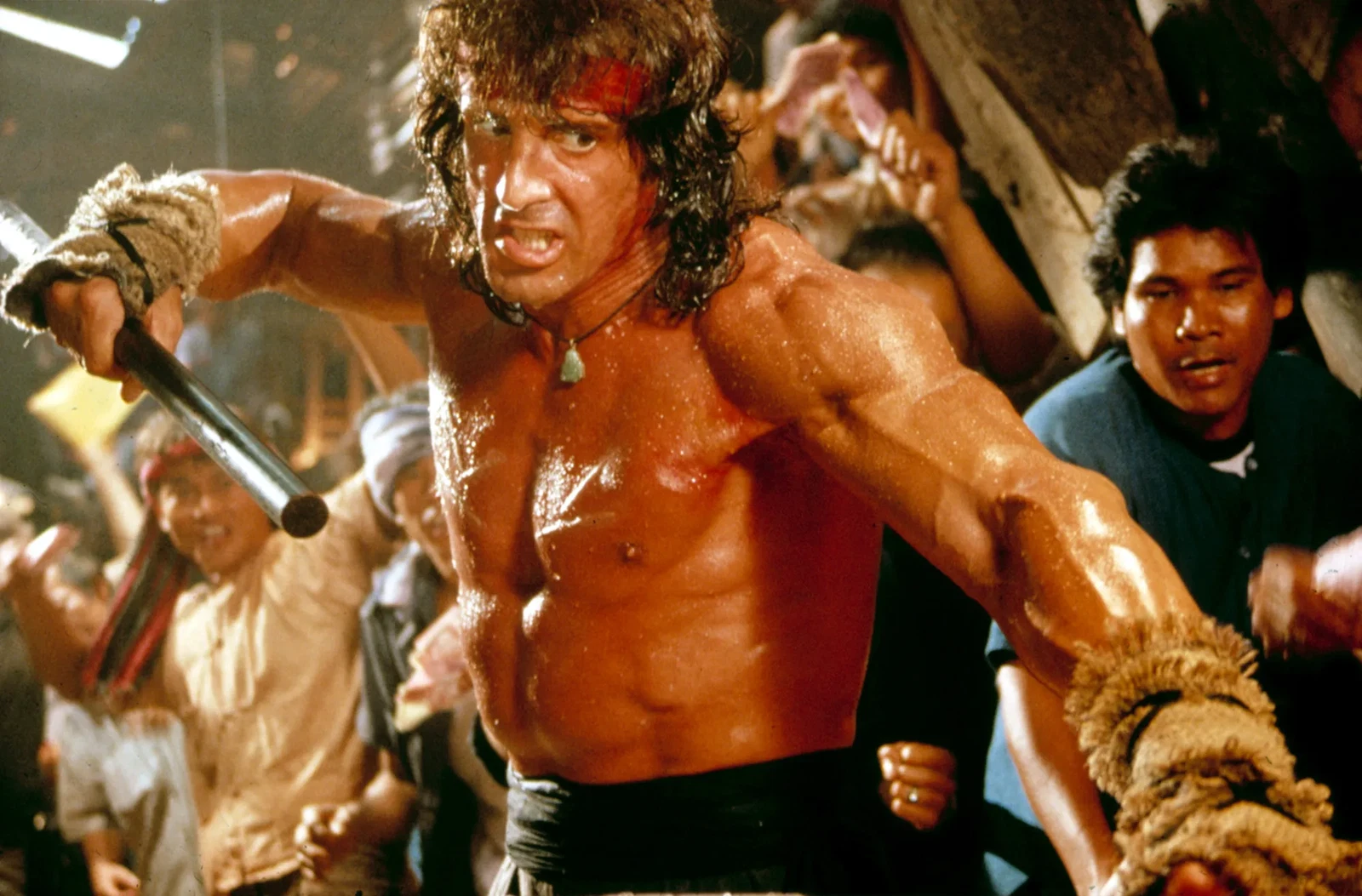 Sylvester Stallone as Rambo