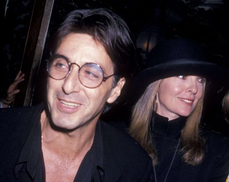 Al Pacino and Diane Keaton 