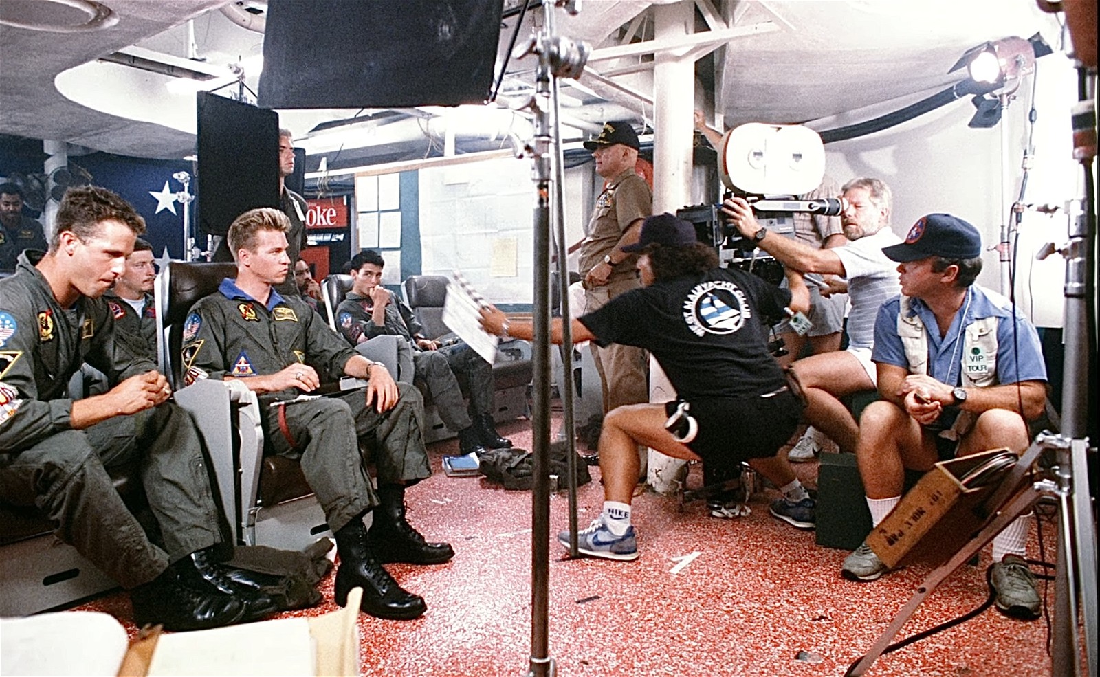 Behind the scenes of Top Gun (1986)