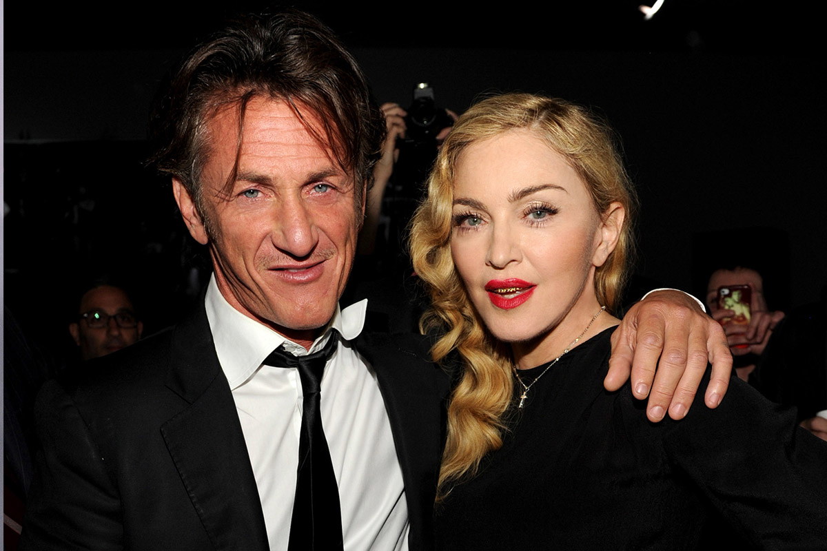 Sean Penn and Madonna