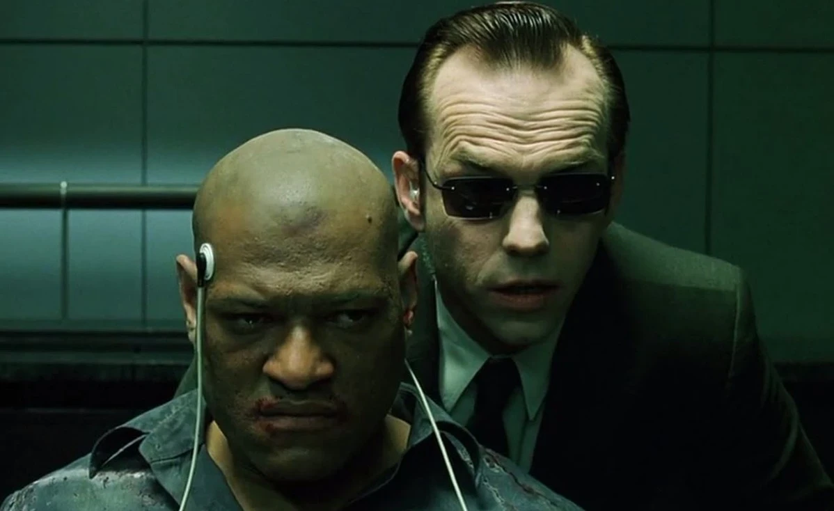 Hugo Weaving played the villain Agent Smith in The Matrix films