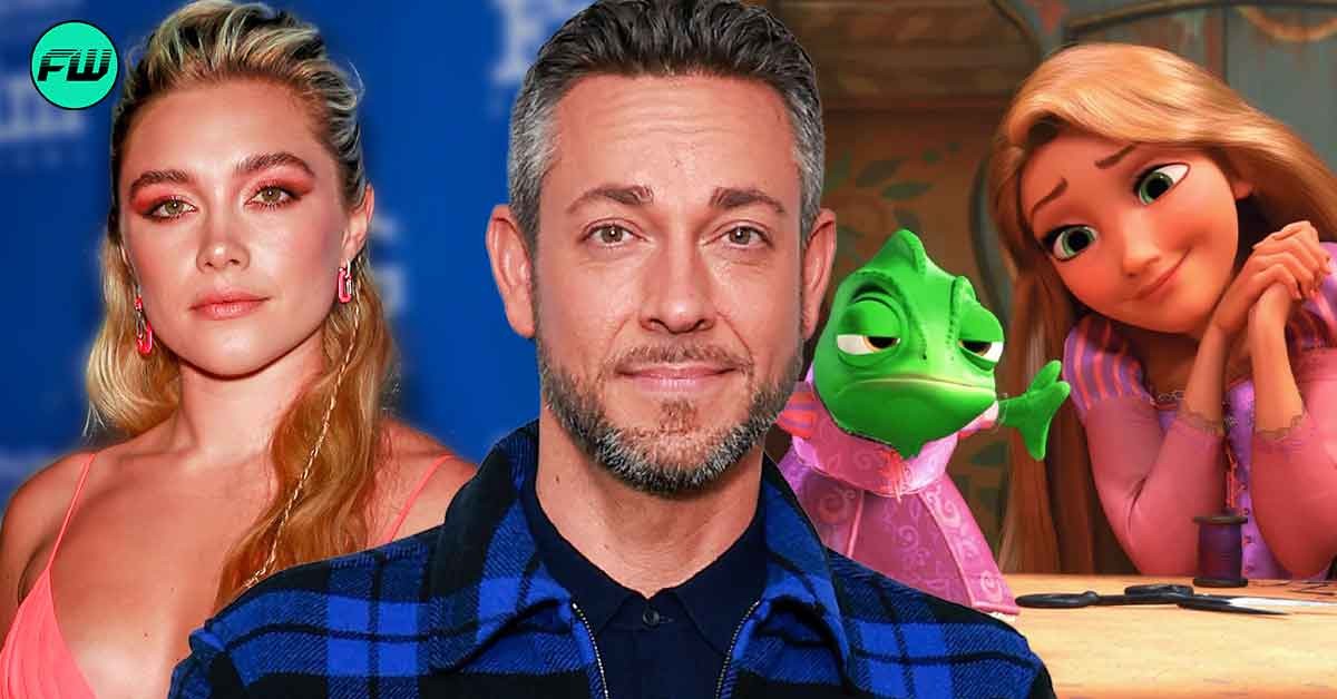 “What about me”: Zachary Levi Has a Request After Florence Pugh’s Rapunzel Rumors in Live Action Movie ‘Tangled’