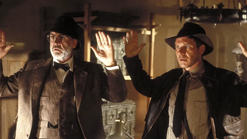 Harrison Ford and Sean Connery in Indiana Jones and the Last Crusade | Credits: Lucasfilm