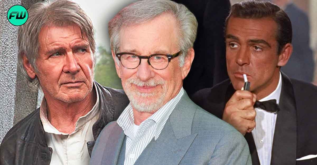 Steven Spielberg Rejected Harrison Ford Getting ‘Star Wars’ Treatment in $474M Movie After Casting James Bond Star Sean Connery