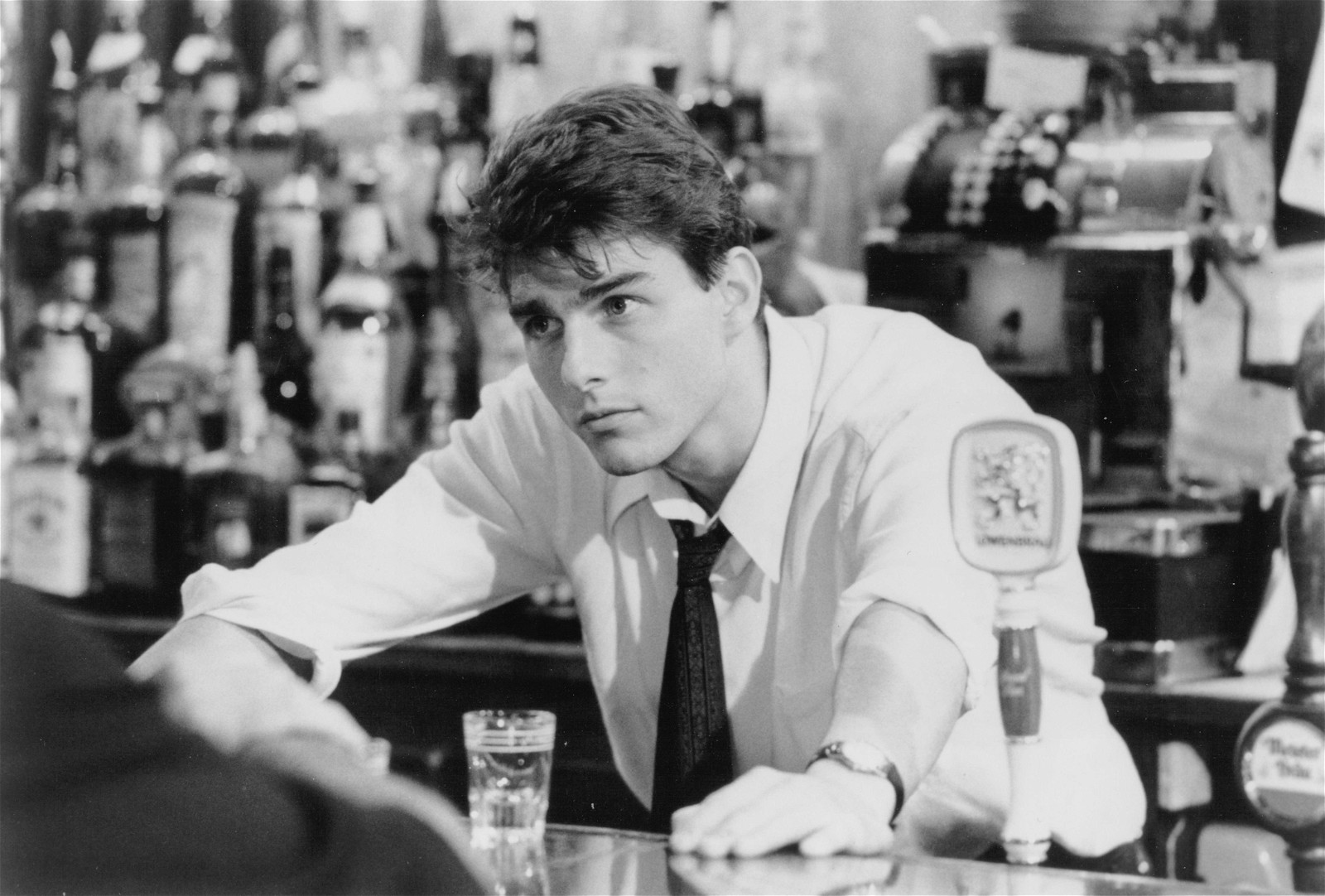 Tom Cruise in a still from Cocktail (1988).