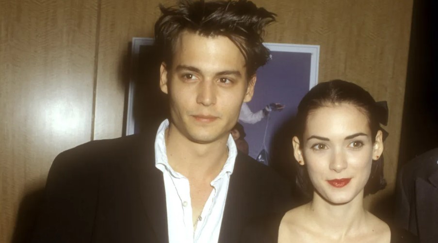 Winona Ryder and Johnny Depp