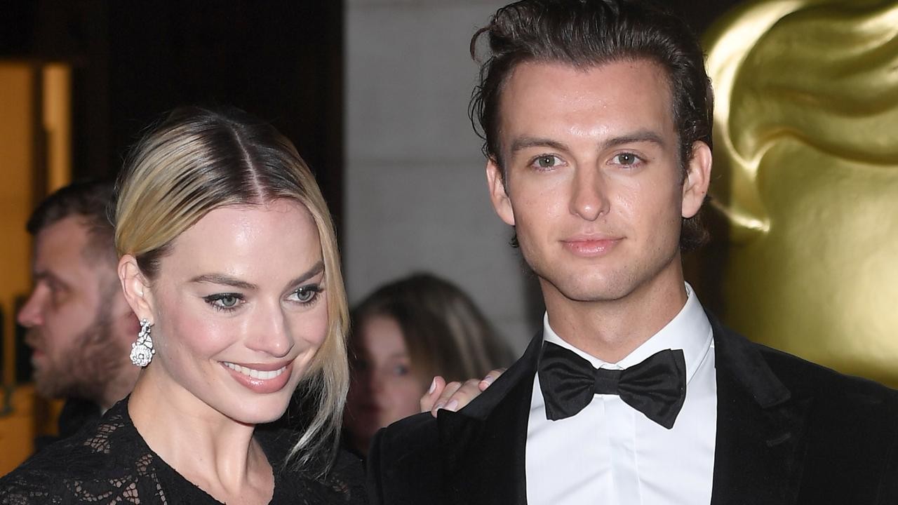 Margot Robbie with her brother Cameron Robbie