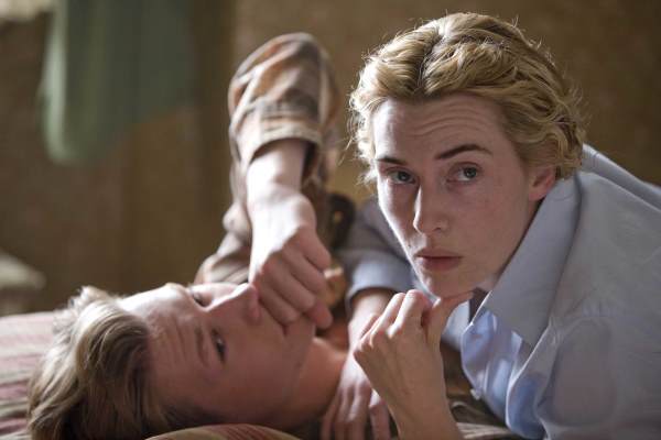 David Kross and Kate Winslet in a still from The Reader.