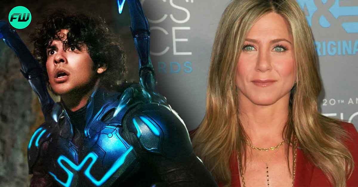 Blue Beetle Star Xolo Maridueña Proves Jennifer Aniston's Disparaging Comments On Supehero Movies Wrong After First Outing With DCU