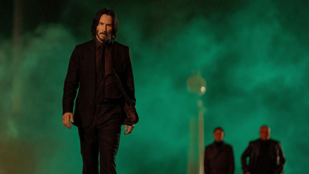 Keanu Reeves in a still from John Wick