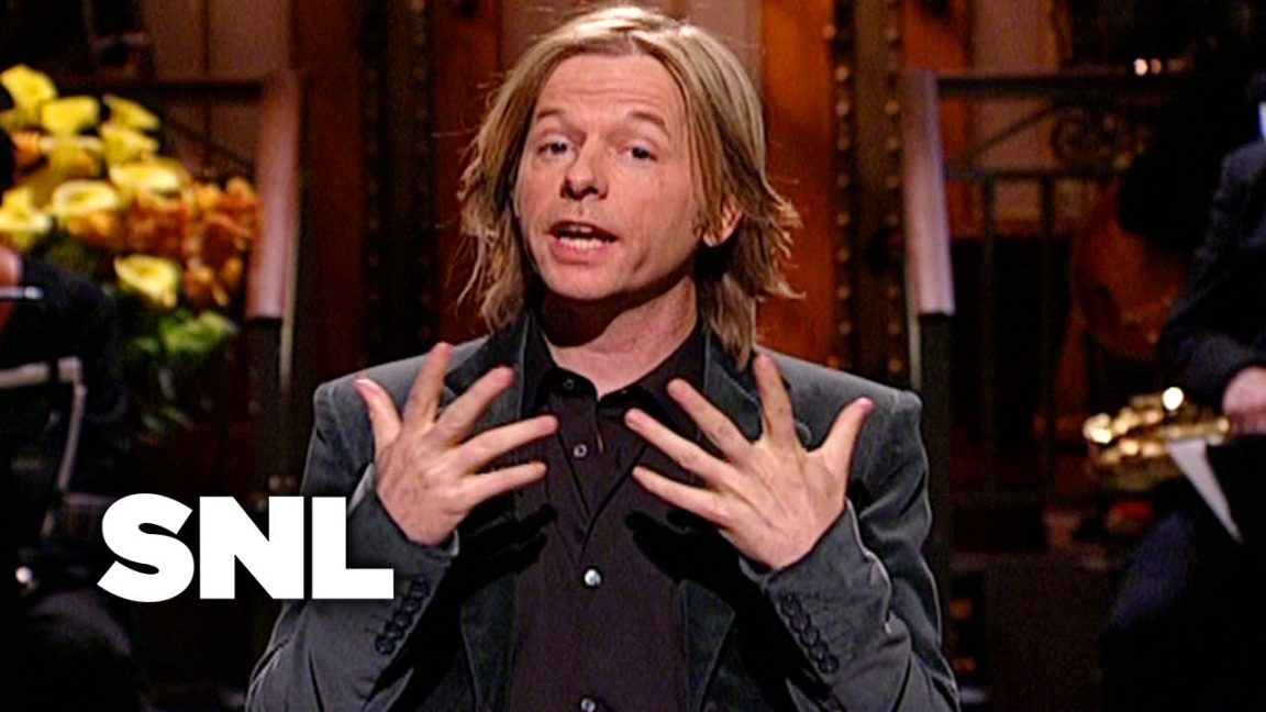 "Look children, it's a falling star, make a wish!" David Spade's Eddie