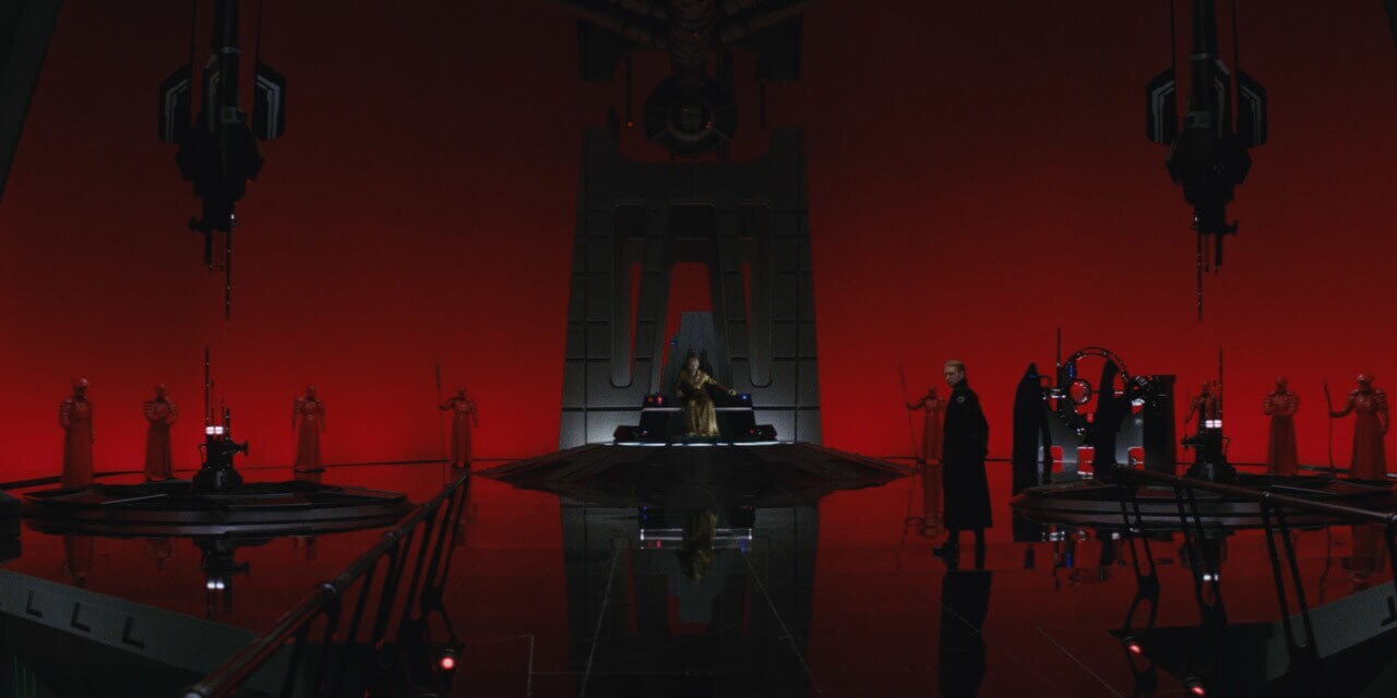 The Throne Room scene in The Last Jedi