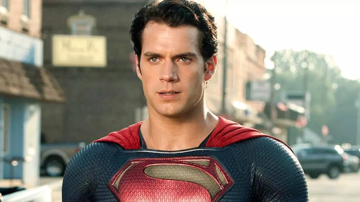 Henry Cavill from a scene in Superman