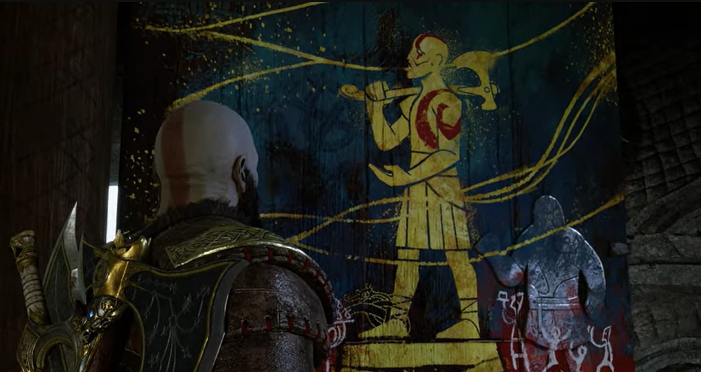 Kratos Getting Accepted as a God