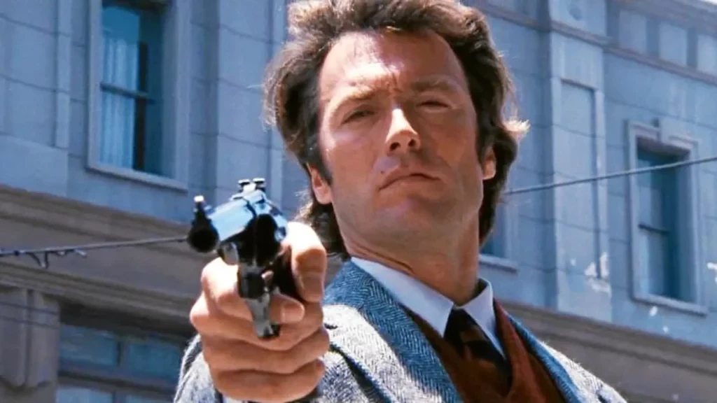 Clint Eastwood as Dirty Harry