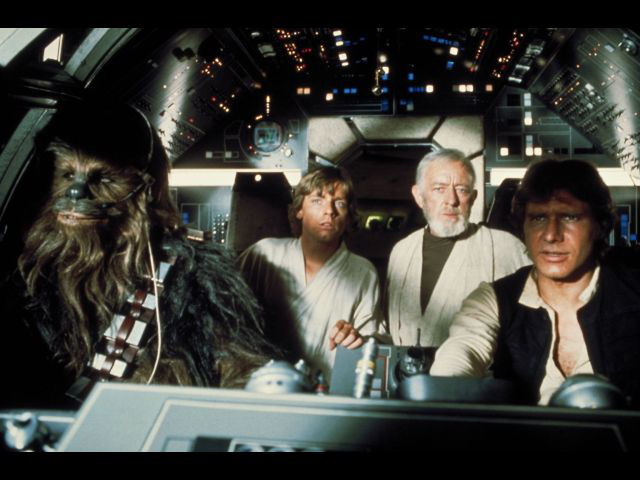 A still from Star Wars Episode IV: A New Hope 
