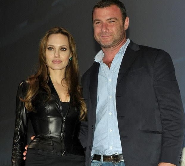 Angelina Jolie and Liev Schreiber 