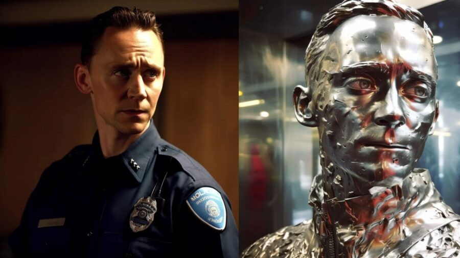 To Hiddleston as T-1000 by Paul Chadwick
