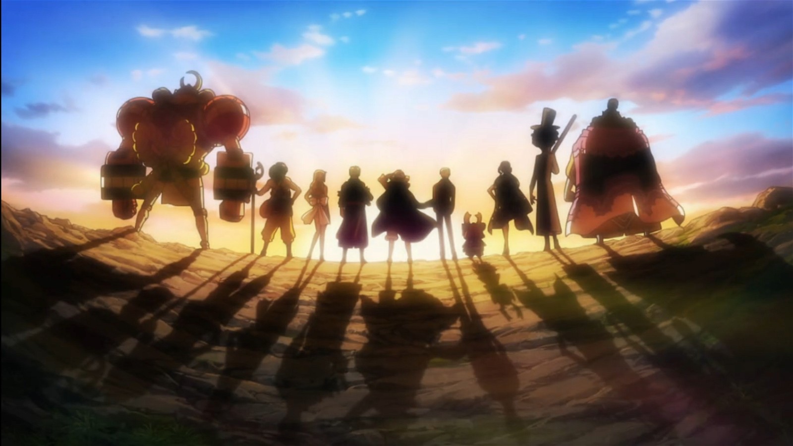 The Straw Hats Pirate Crew