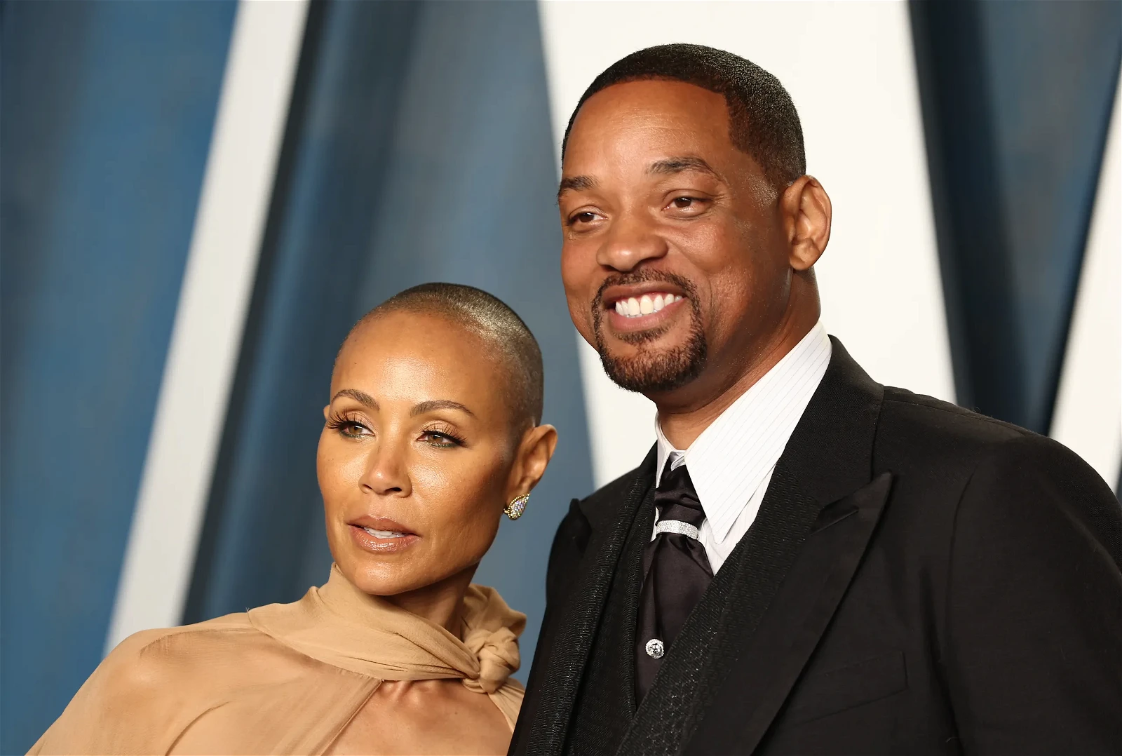 Jada Smith and Will Smith at an event