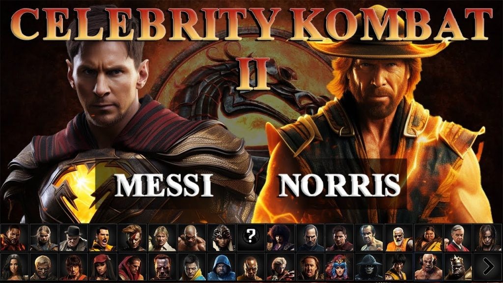 Celebrity Kombat needs to be made into a real thing by Netherrealm.