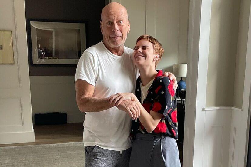 Bruce Willis with Tallulah Willis