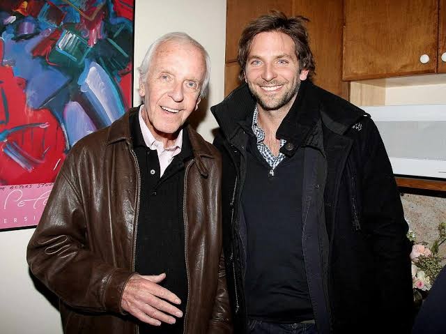 Bradley Cooper with his father